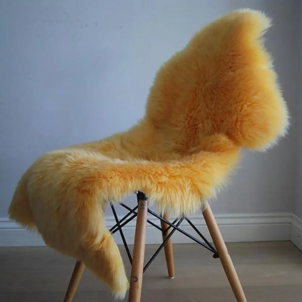 New Premium Genuine Sheepskin Rug Real Australia Sheepskin Natural Lambskin